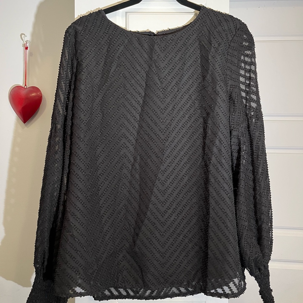 Blouse XL black